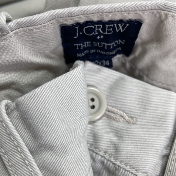 J. Crew The Sutton Summerweight Khaki Chino Pants - Picture 2 of 4